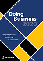 Doing Business in 2020, Comparing Business Regulation in 190 Economies